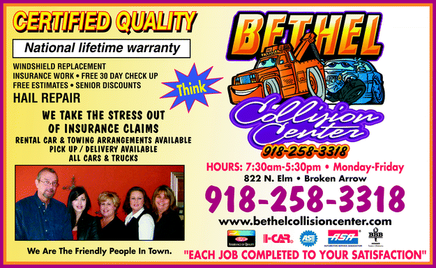 Bethel Collision Ctr - Broken Arrow, OK