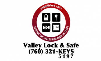 Valley Lock Safe Cathedral City Ca Www Valleylock Com 760 321 5397
